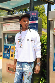 “Wake Up” Jean Short Set