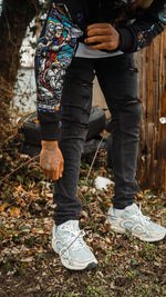 Load image into Gallery viewer, AWW Godly zip up hoodie
