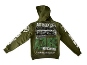 Olive Green Art Dept Hoodie