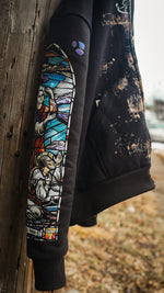 Load image into Gallery viewer, AWW Godly zip up hoodie
